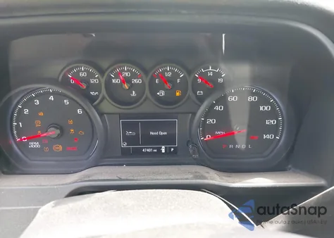 2020 Chevrolet Silverado 1500 2Wd Double Cab Standard Bed Wt z USA, uszkodzony, nr VIN 1GCRWAEH2LZ348845